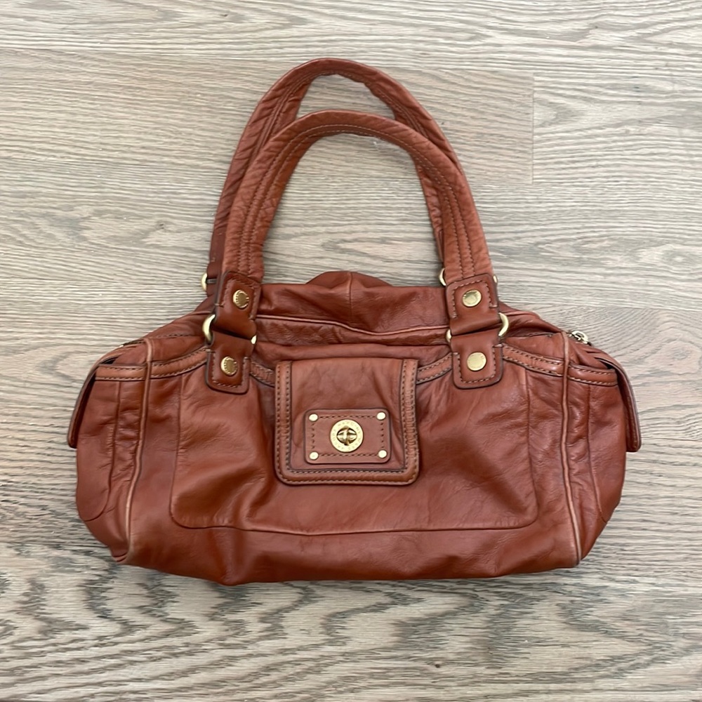 Leather Marc Jacobs Bag - Cognac